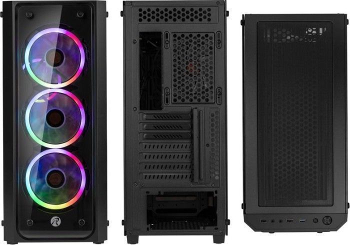 Корпус Raijintek Ponos TG4 ARGB Black (0R20B00198) 542098 фото