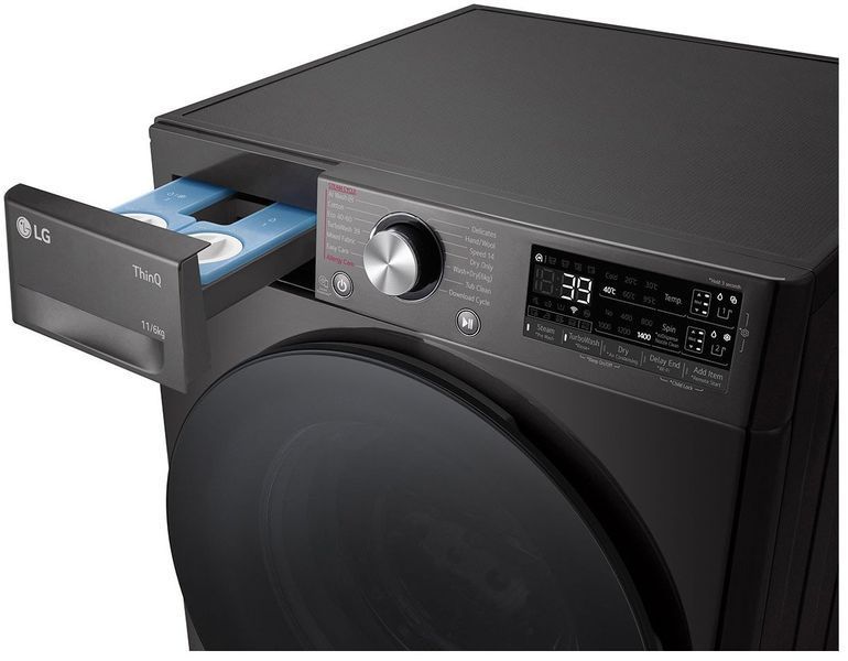 Стирально-сушильная машина автоматическая LG F4DR711S2BA 621434 фото