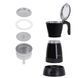 Кофеварка гейзерная электрическая Camry CR 4415 Moka black (CR 4415B) 501894 фото 5