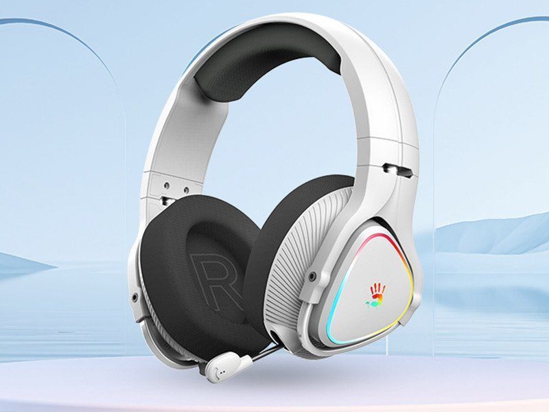 Наушники с микрофоном Bloody MR710 Gray 620769 фото