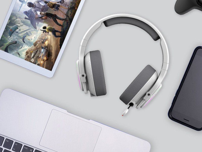 Наушники с микрофоном Bloody MR710 Gray 620769 фото