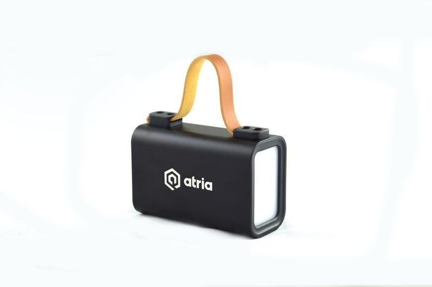 Зовнішній акумулятор (павербанк) Atria WPD-130 30000mAh Black 630457ua фото