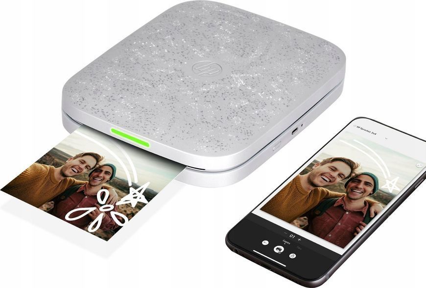 Мобільний принтер HP Sprocket Zink (SB8408) 552098 фото