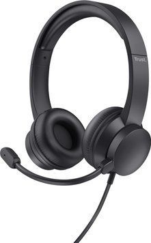 Специализированная гарнитура Trust Ayda USB-A Black (25088) 549368ua фото