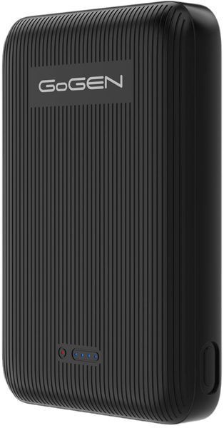 Зовнішній акумулятор (павербанк) Gogen PBMS100001B 10000mAh Black 619674 фото