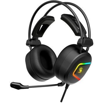 Навушники з мікрофоном Bloody MC750 Black 623392ua фото