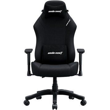 Компьютерное кресло для геймера Anda Seat Luna L Black Fabric (AD18-44-B-F) 578320ua фото
