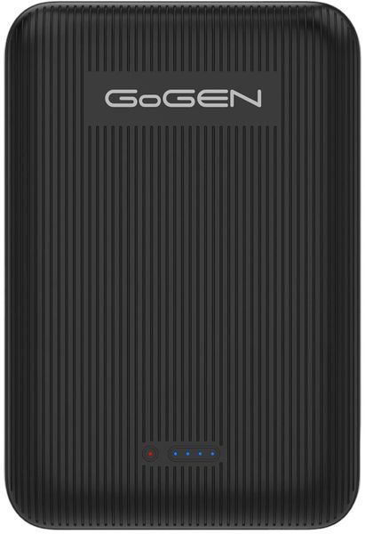 Зовнішній акумулятор (павербанк) Gogen PBMS100001B 10000mAh Black 619674 фото