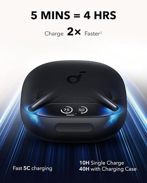 Навушники TWS Anker SoundCore Liberty 4 Pro Black (A3954G11) 623342ua фото