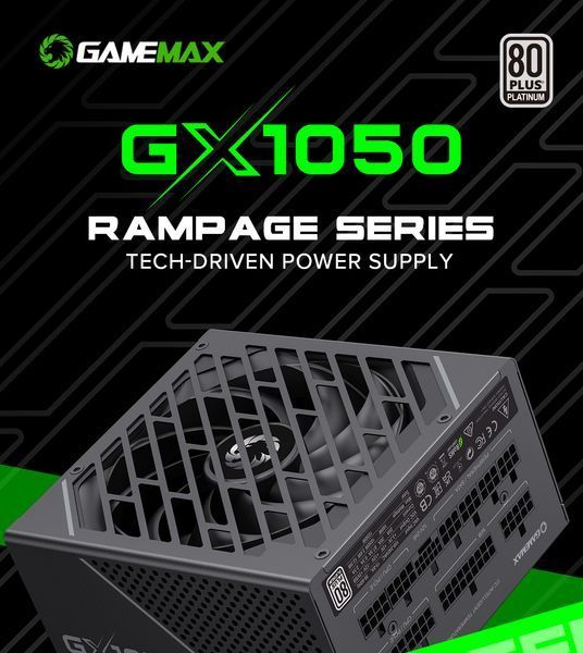 Блок живлення GameMax GX-1050 Pro BK 627769ua фото