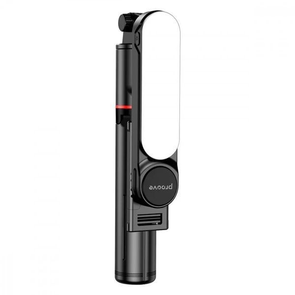 Монопод-стабилизатор Proove Selfie Lume 1110 mm Black (MPSL00010001) 623286ua фото