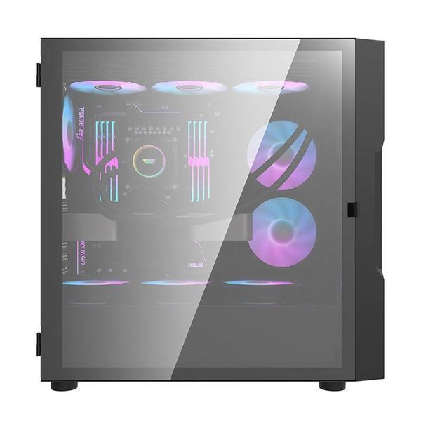 Корпус DarkFlash DK431 Glass Black 502401 фото