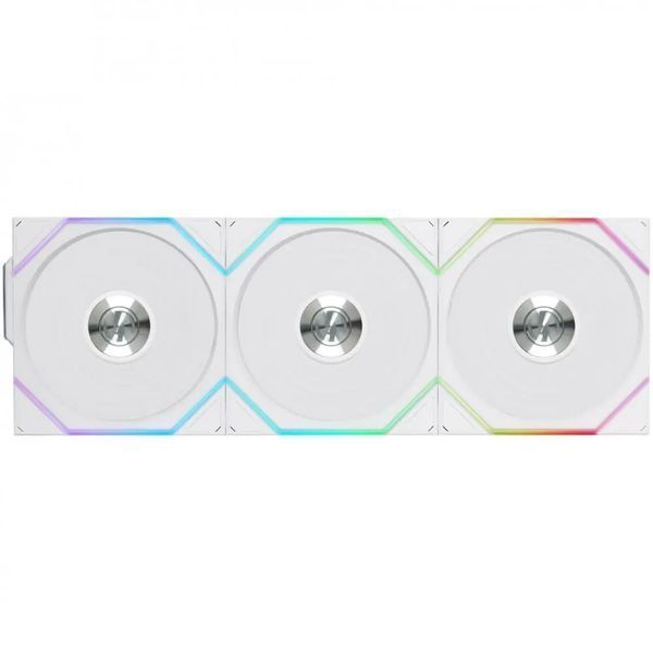 Вентилятор Lian Li Uni Fan TL120 Reverse Blade Wireless 3-pack White (12RTL1W3W) 585373 фото