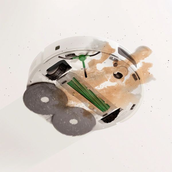 Робот-пилосос з вологим прибиранням iRobot Roomba Plus 505 Combo White 573173 фото