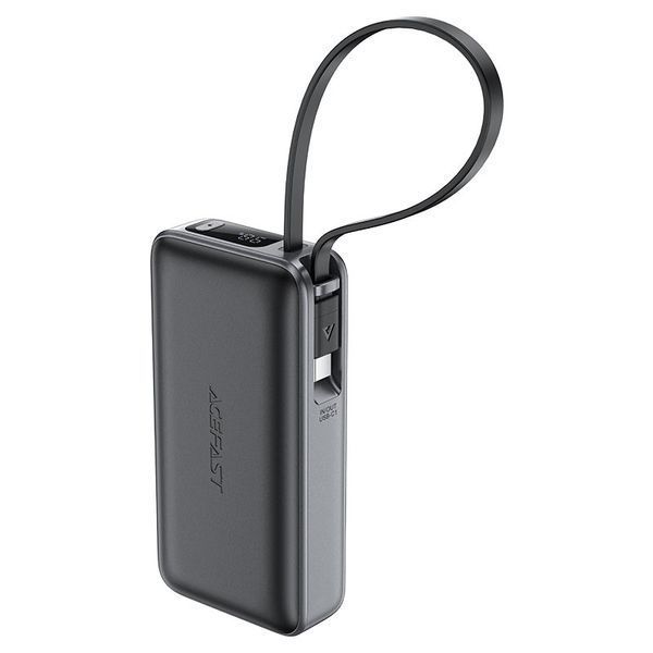Зовнішній акумулятор (павербанк) Acefast M7 10000mAh 30W Black 627162ua фото