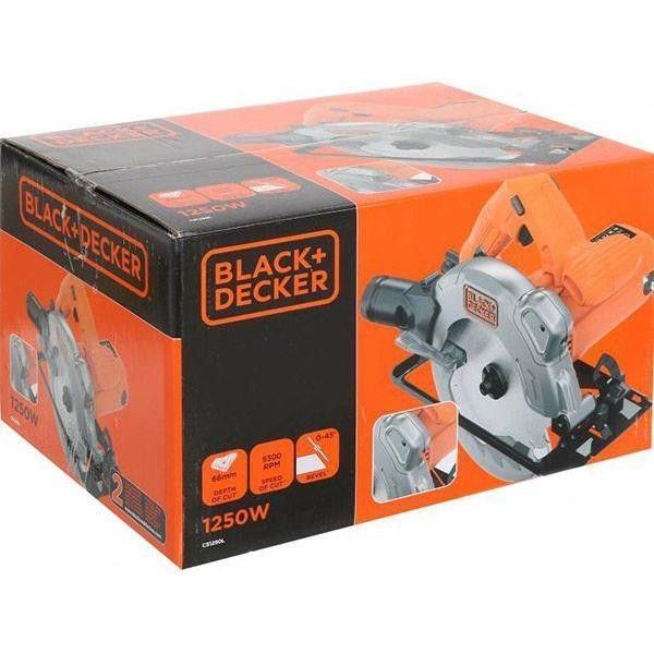 Дисковая пила Black+Decker CS1250L 530397ua фото