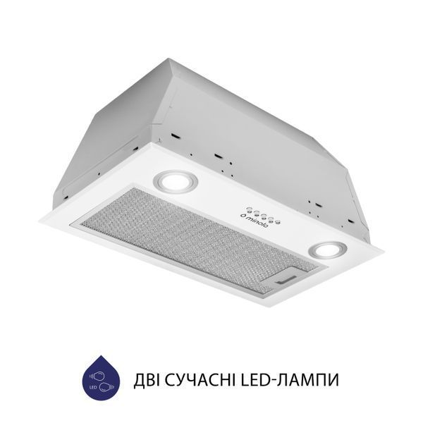 Вытяжка встроенная Minola HBI 5722 WH 1200 LED 627876ua фото