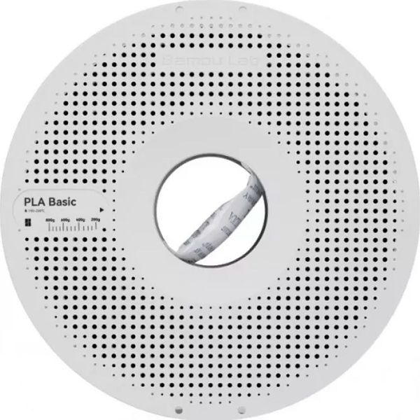 Филамент Bambu Lab Филамент/пластик для 3D печати с катушкой PLA Basic 1kg Gray (A00-D0-1.75-1000-spl) 600051 фото