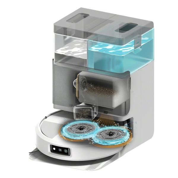Робот-пилосос з вологим прибиранням iRobot Roomba Plus 505 Combo White 573173 фото