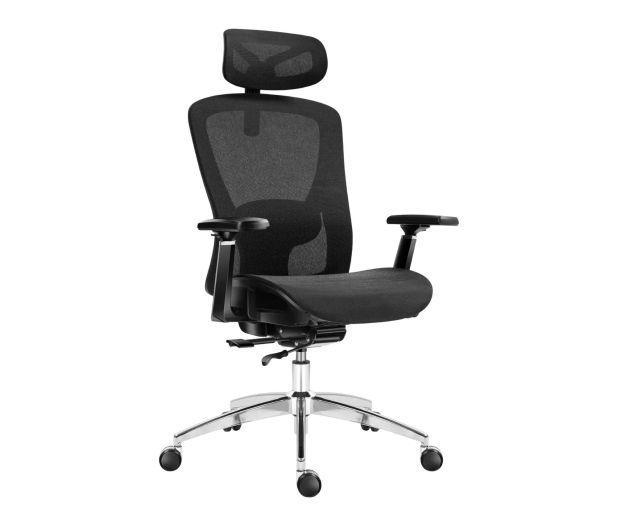 Офісне крісло Mark Adler Expert 5.3 Black Mesh 618237 фото