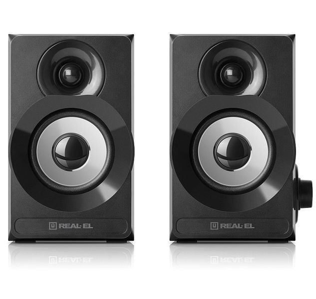Компьютерные колонки Real-El S-200 Black 578249ua фото