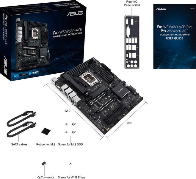Материнська плата Asus Pro WS W680-ACE 463257 фото