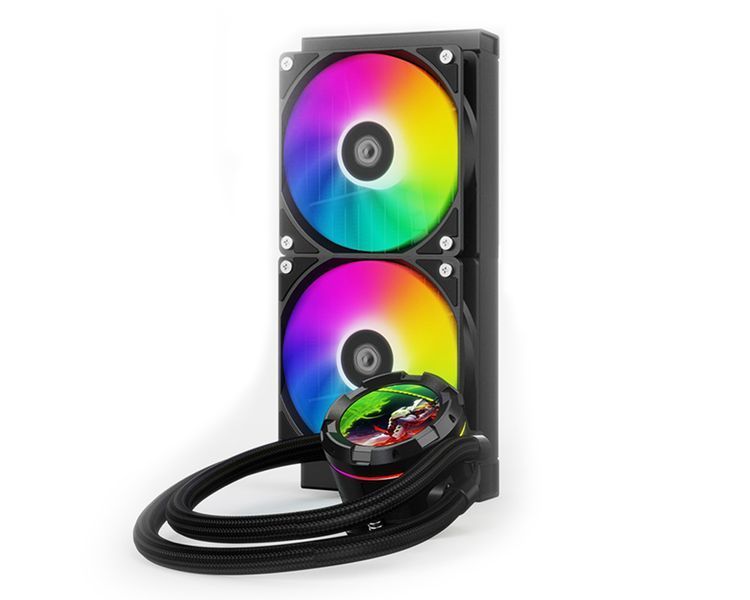Водяне охолодження ID-Cooling Space LCD SL240 XE Black 577717ua фото