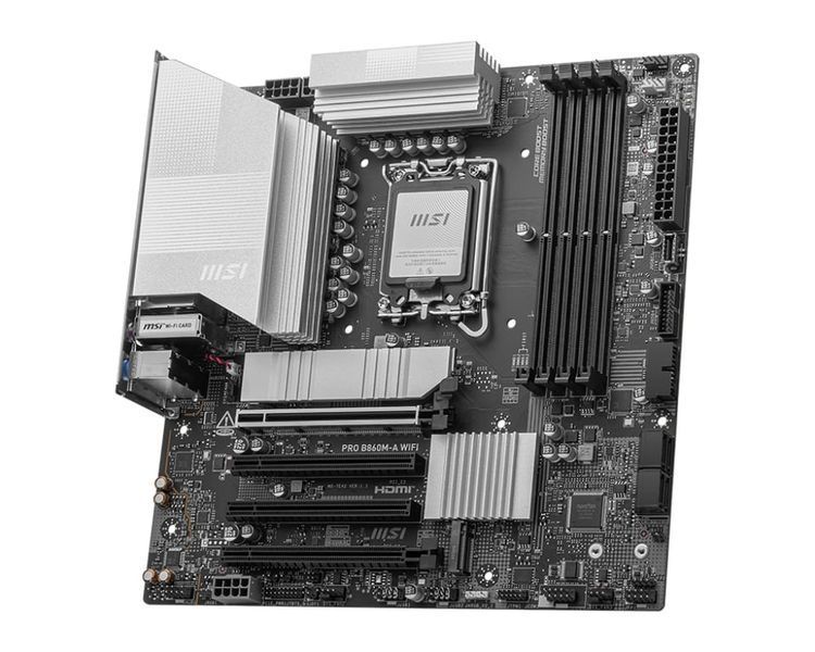 Материнська плата MSI Pro B860M-A WIFI (911-7E42-002) 571076ua фото