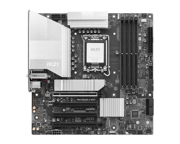 Материнська плата MSI Pro B860M-A WIFI (911-7E42-002) 571076ua фото