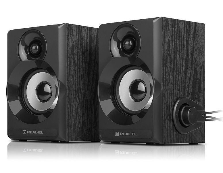 Компьютерные колонки Real-El S-200 Black 578249ua фото