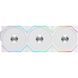 Вентилятор Lian Li Uni Fan TL120 Reverse Blade Wireless 3-pack White (12RTL1W3W) 585373 фото 2
