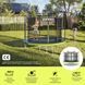 Батут Zipro Jump Pro 8 FT Green з внутрішньою сіткою 554943 фото 2
