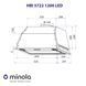 Вытяжка встроенная Minola HBI 5722 WH 1200 LED 627876ua фото 4