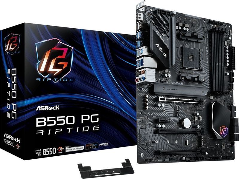 Материнська плата ASRock B550 PG RIPTIDE 358685ua фото