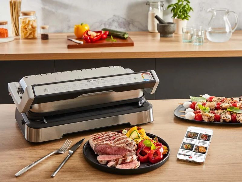 Електрогриль притискний Tefal OptiGrill 4in1 XL GC784D30 509568ua фото
