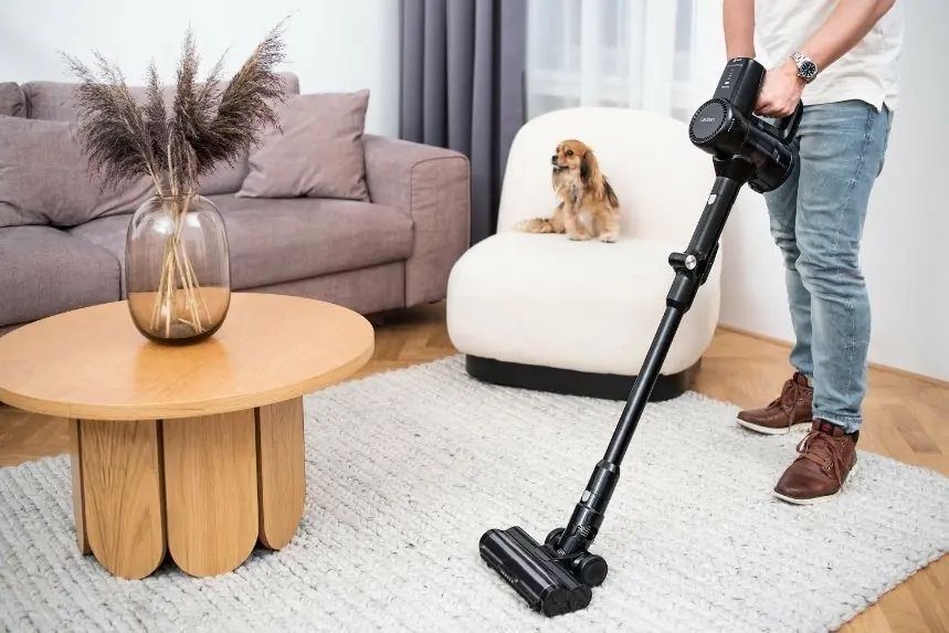 Вертикальный + ручной пылесос (2в1) Lauben Stick Vacuum 2in1 Pet Plus 400BC Black 585466 фото