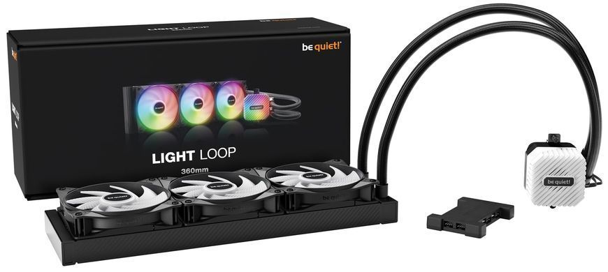 Водяне охолодження Be Quiet! Light Loop 360 Black (BW022) 526018 фото