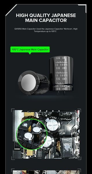 Блок питания GameMax GX-1050 Pro WH 627770ua фото