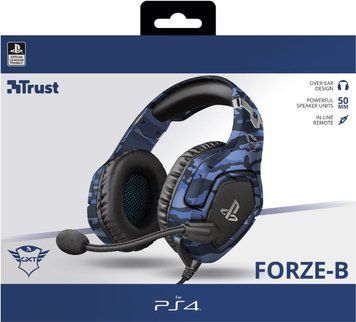 Компьютерная гарнитура Trust GXT 488 Forze-G for PS4 Blue (23532) 318876 фото