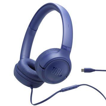 Навушники з мікрофоном JBL Tune 530C Blue (JBLT530CBLU) 623443ua фото