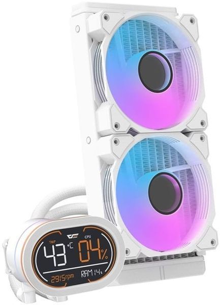 Водяное охлаждение DarkFlash DH240D White 619129 фото
