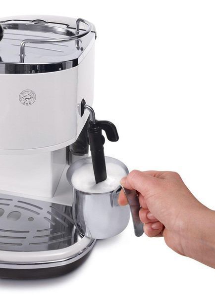 Кавоварка ріжкова еспресо Delonghi Icona ECO 311.W 305476 фото