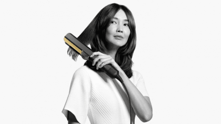 Стайлер (випрямляч) Dyson Airstrait HT01 Onyx Black/Gold (534040-01) 533472ua фото
