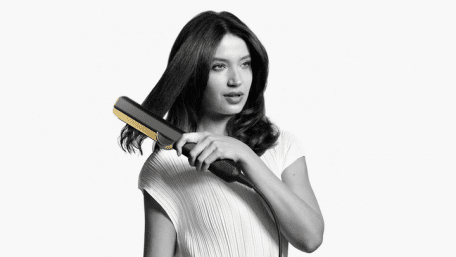 Стайлер (випрямляч) Dyson Airstrait HT01 Onyx Black/Gold (534040-01) 533472ua фото