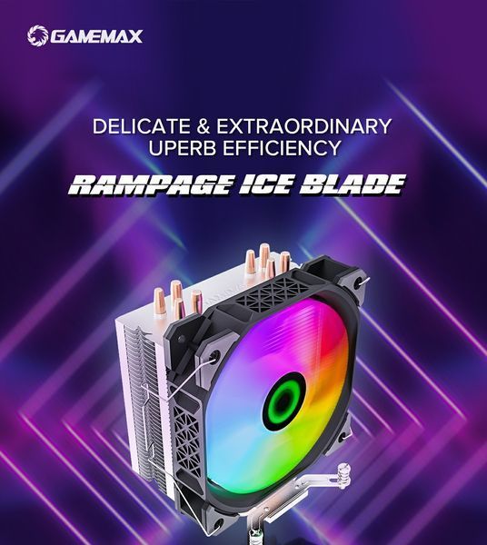 Воздушное охлаждение GameMax Ice Blade FRGB 623600ua фото