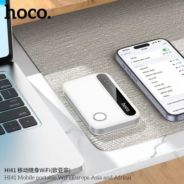 Модем 4G / 3G + Wi-Fi роутер Hoco HI41 LTE 627213ua фото