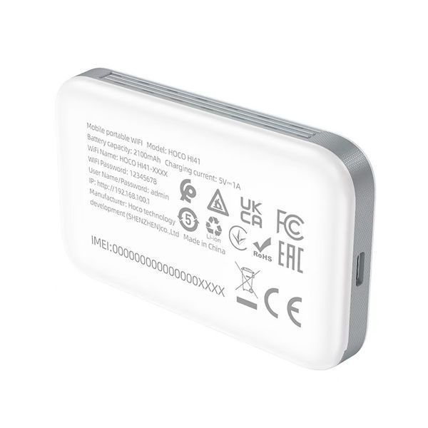 Модем 4G / 3G + Wi-Fi роутер Hoco HI41 LTE 627213ua фото