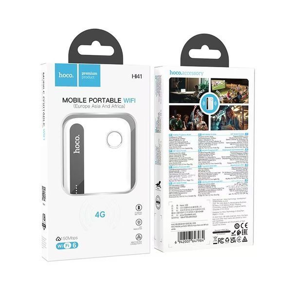 Модем 4G / 3G + Wi-Fi роутер Hoco HI41 LTE 627213ua фото