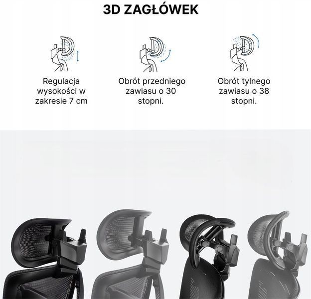 Компьютерное кресло для геймера Anda Seat X-Air Pro XL Mesh Black (AD-WY-01-BBB-B01) 606506ua фото