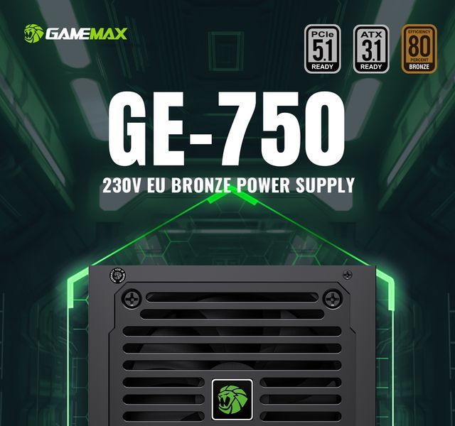 Блок живлення GameMax Gamemax GE-750 627720ua фото